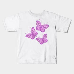 Butterflies pattern Kids T-Shirt